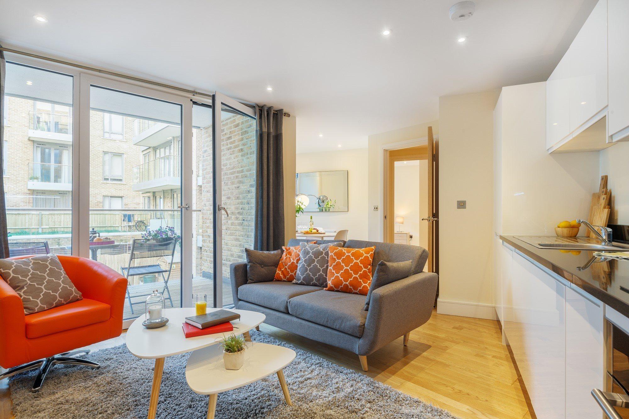 Two Bedroom Serviced Apartment With Balcony In Weymouth Building, Deacon Street London Exterior foto