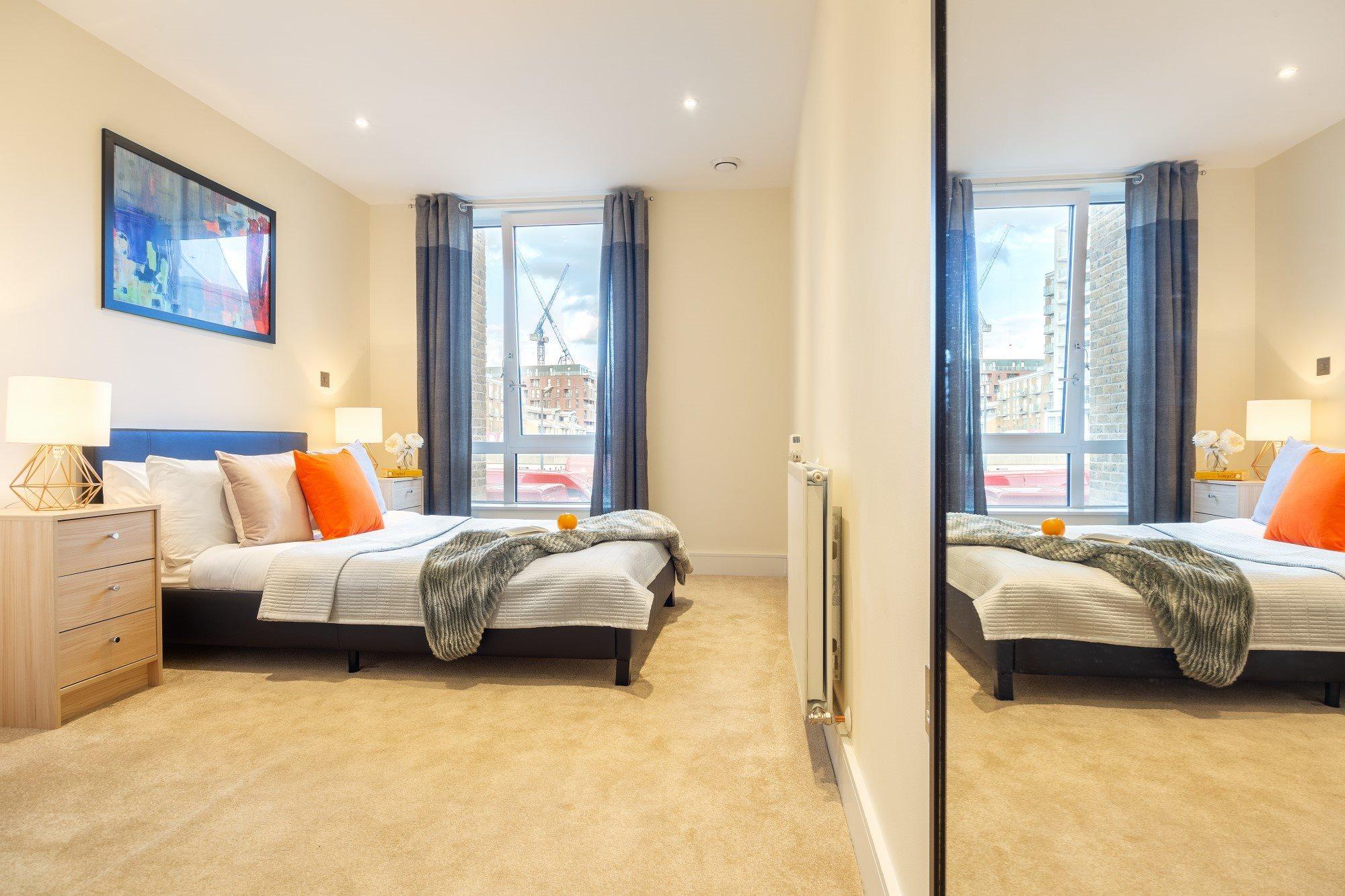 Two Bedroom Serviced Apartment With Balcony In Weymouth Building, Deacon Street London Exterior foto