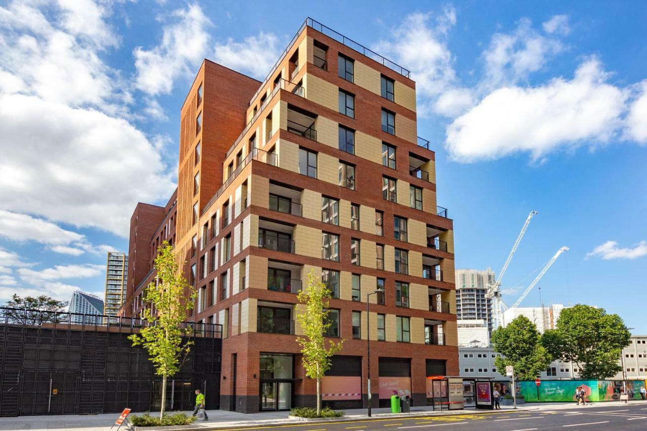 Two Bedroom Serviced Apartment With Balcony In Weymouth Building, Deacon Street London Exterior foto