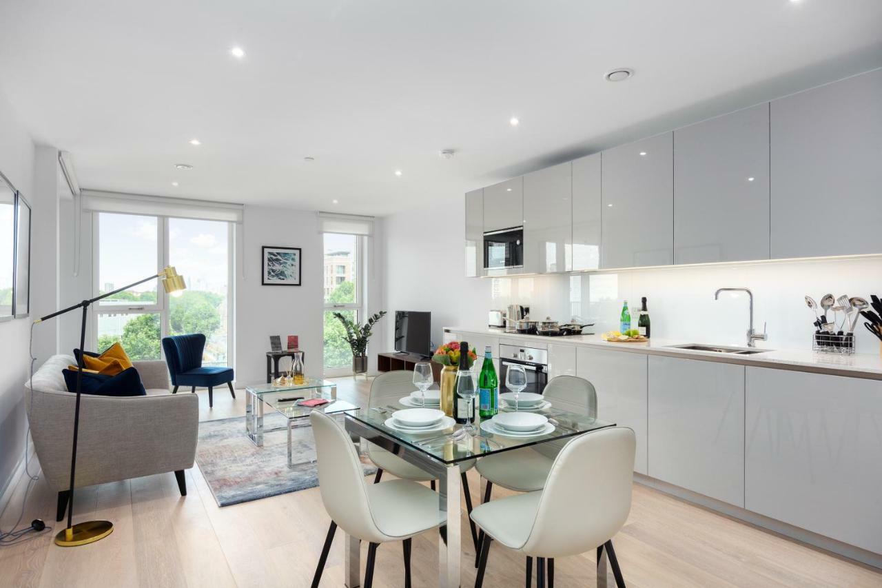 Two Bedroom Serviced Apartment With Balcony In Weymouth Building, Deacon Street London Exterior foto